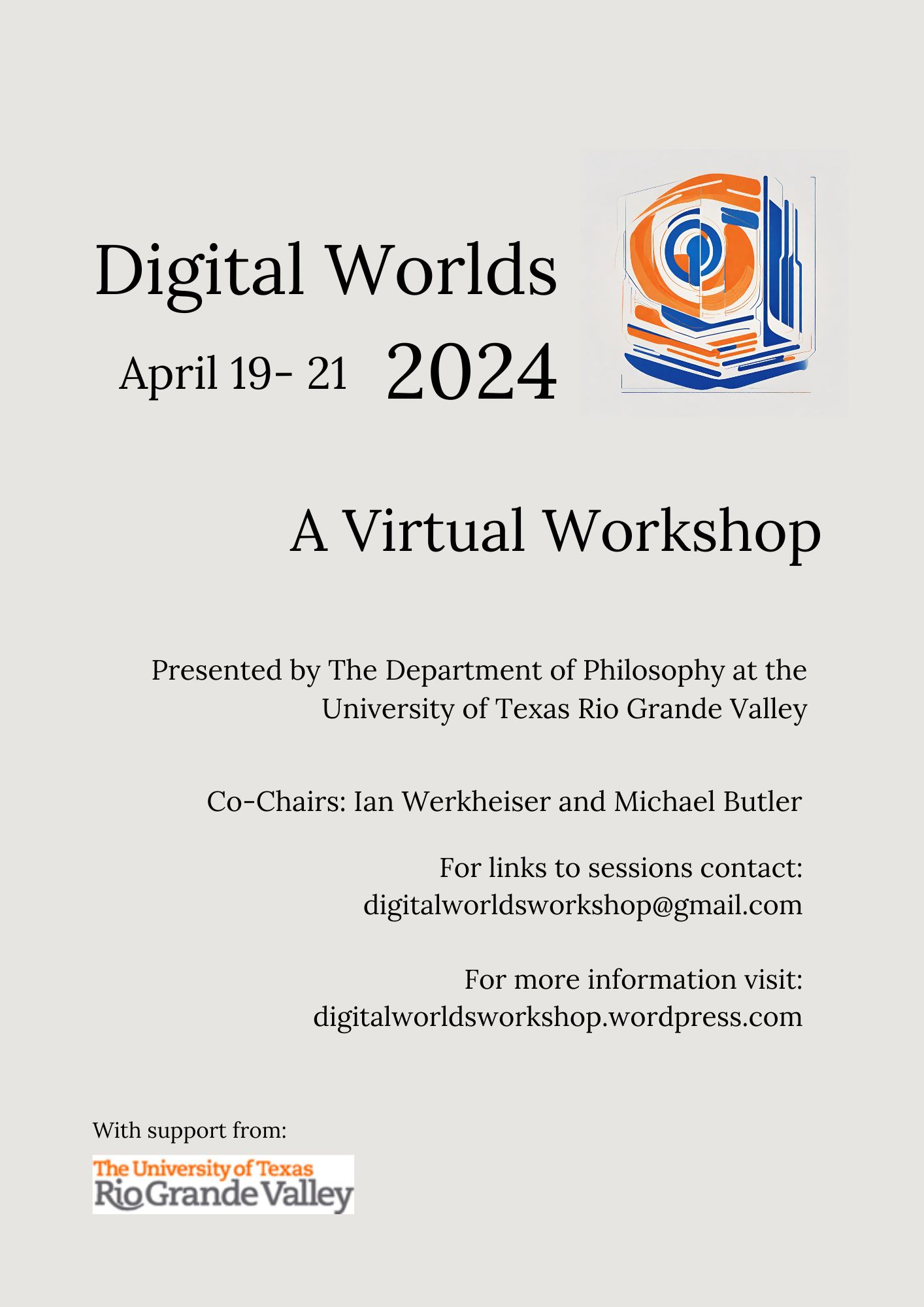 2024 Workshop Program – Digital Worlds Workshop